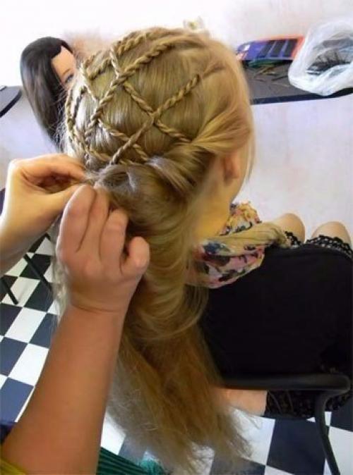 Пушистая прическа на праздник? 02