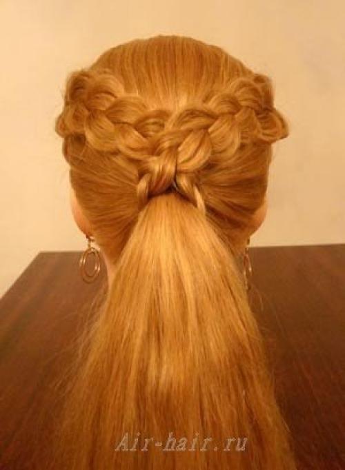 Фото урок прически с цветком. 03 Фото урок прически с цветком. 03