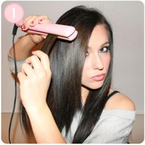 Как сделать кудри выпрямляющими щипцами? 01 Как сделать кудри выпрямляющими щипцами? 01