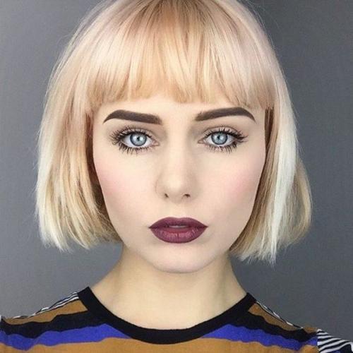 Самые модные челки 2021-2022: лучшие стрижки с челками на фото. 06