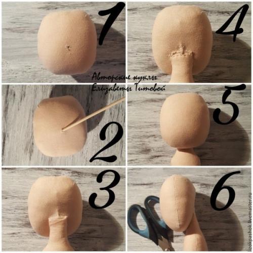 Мк: мы шьем текстильную куклу. 04 Мк: мы шьем текстильную куклу. 04