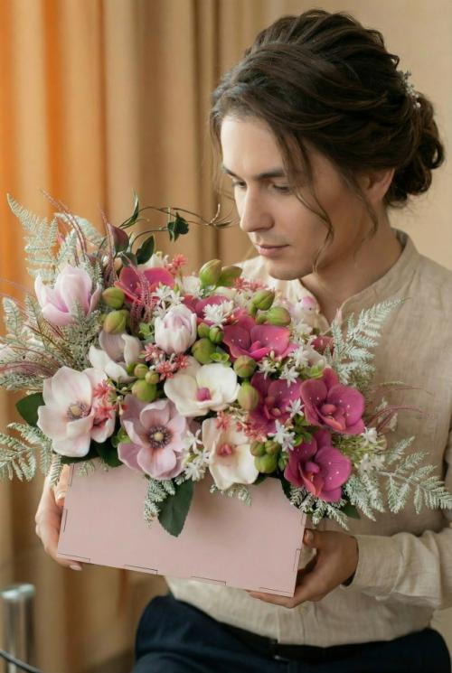 Выручайте, я создаю букеты из мыла и для рекламы подруга согласилась сделать фото, но потом мы поссорились и она запрещает выкладывать (. 01