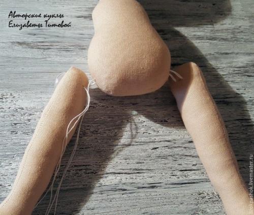 Мк: мы шьем текстильную куклу. 08 Мк: мы шьем текстильную куклу. 08