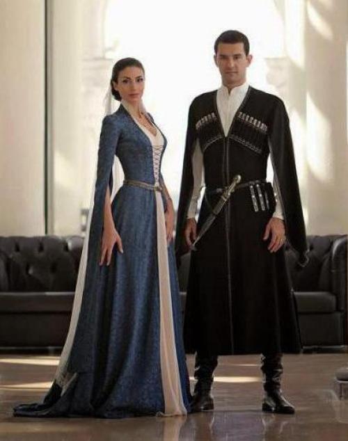 Традиционная грузинская одежда. 02