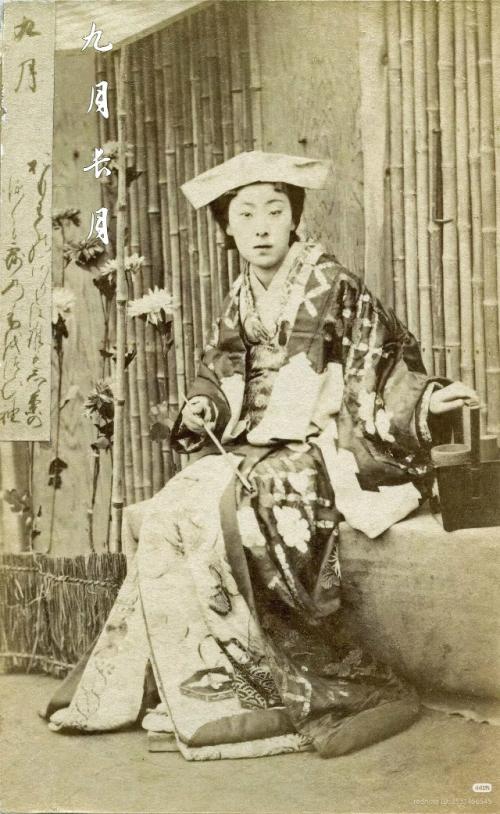 Самые красивые гейши эпохи мэйдзи. 08