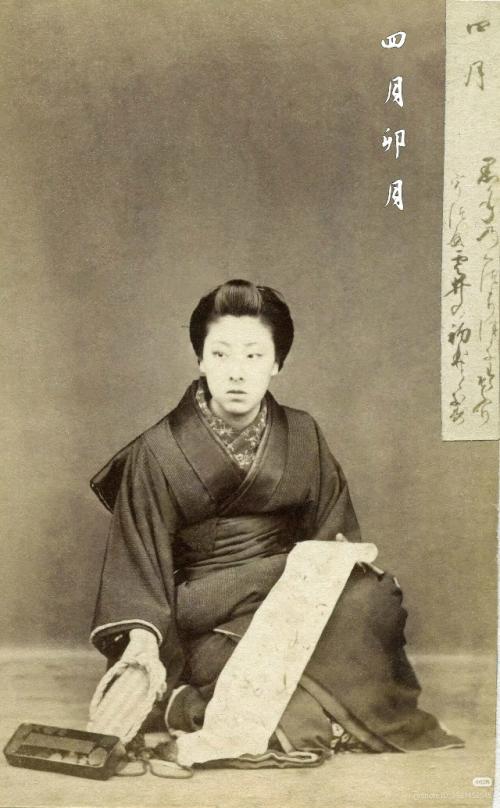 Самые красивые гейши эпохи мэйдзи. 03