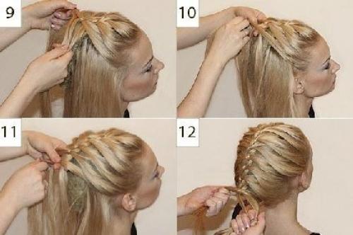 Урок красивой прически. 02