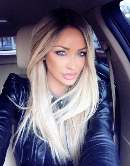 Окрашивание в стиле омбре. 01