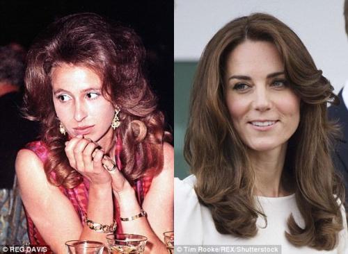 Герцогиня кембриджская кэтрин старается подражать стилю 1970-х принцессы Анны? 07