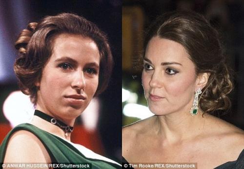 Герцогиня кембриджская кэтрин старается подражать стилю 1970-х принцессы Анны? 05