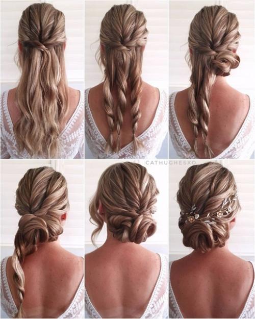 Иногда сделать вечернюю прическу самостоятельно гораздо проще, чем кажется на первый взгляд. 02