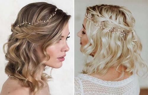 Прическа на каре вечерняя. 01