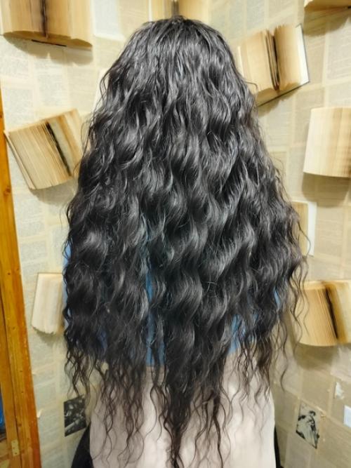 Какая шикарная прическа получилась с мягкой волной у нас. 01