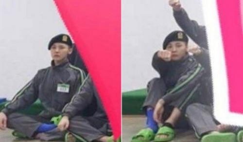 Причина, почему модная армейская причёска GD наделала шума? 04