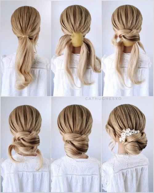 Иногда сделать вечернюю прическу самостоятельно гораздо проще, чем кажется на первый взгляд. 05