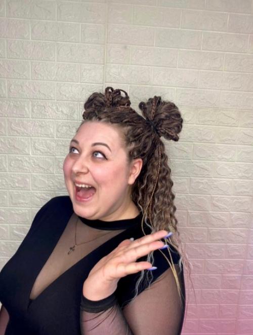 А!  Ну почему ко мне приходят такие заряженные яркие девчонки! 01