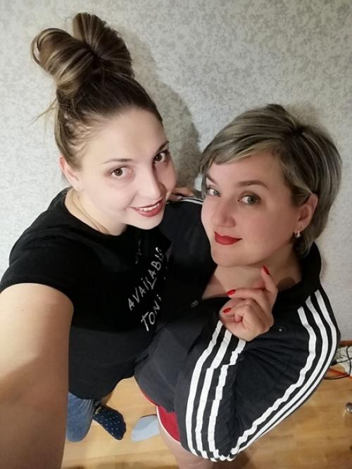 Как прекрасно, когда твоя лучшая подруга - парикмахер, нет правильнее фея волос. 01