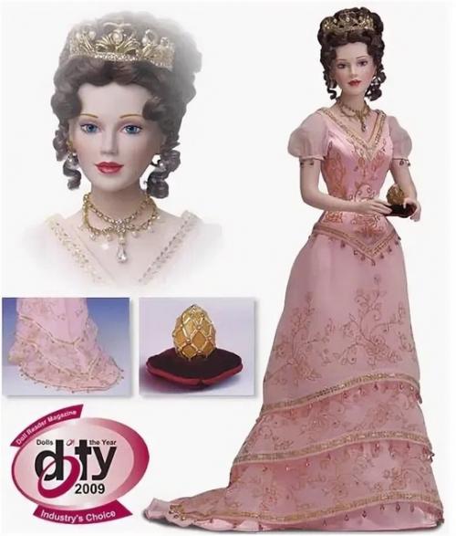 Дореволюционное великолепие стиля карла фаберже вдохновляло художников кукольников не раз. 05