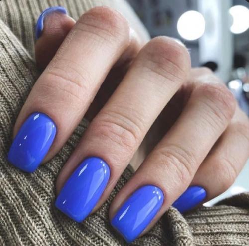 Ну а как насчёт подборки такого же классного синего маникюра. 04