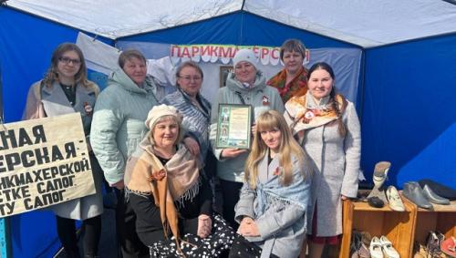 80 летпобеды путькпобеде педагоги детского сада приняли активное участие в военно-историческом фестивале Путь к Победе. 04