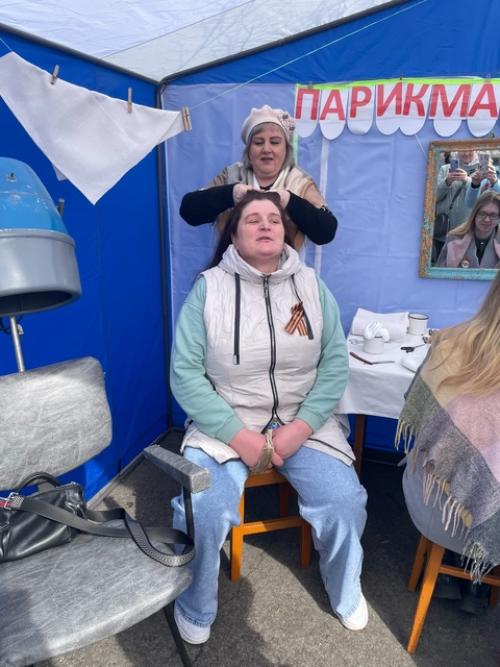 80 летпобеды путькпобеде педагоги детского сада приняли активное участие в военно-историческом фестивале Путь к Победе. 02