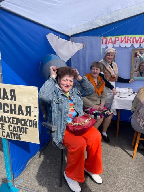 80 летпобеды путькпобеде педагоги детского сада приняли активное участие в военно-историческом фестивале Путь к Победе. 05