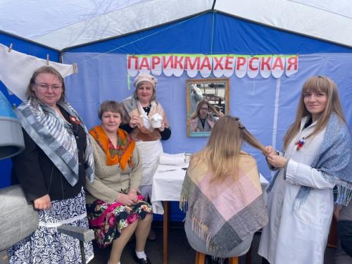 80 летпобеды путькпобеде педагоги детского сада приняли активное участие в военно-историческом фестивале Путь к Победе. 06