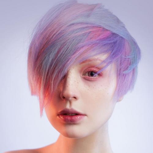 Короткий боб. Стрижка и окрашивание Kerastase. 01