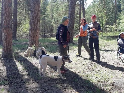 Посетили лес с Алексеем ( я оценила прелести передвижения на машине) и частью нашей большой семьи и в дружеской компании! 01