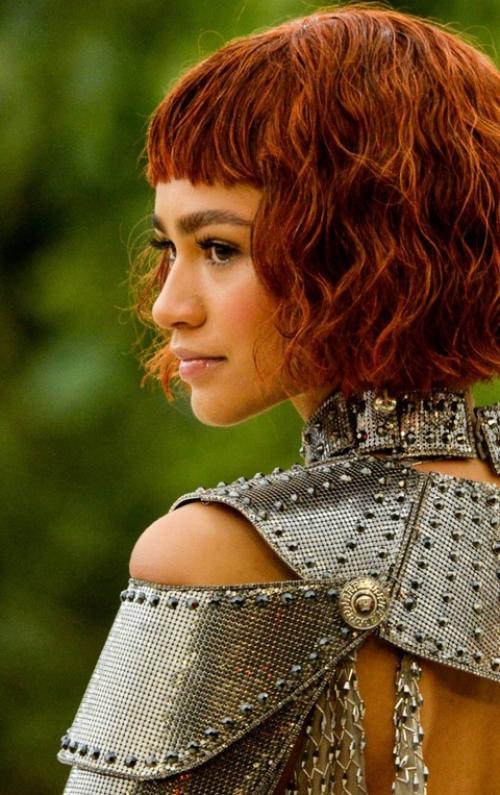 Зендея на Met Gala 2018 - воплощение Жанны д'Арк на красной дорожке. 05