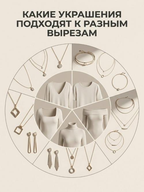 Правильно подобранные украшения могут полностью изменить восприятие образа и сделать его более гармоничным и дорогим. 
