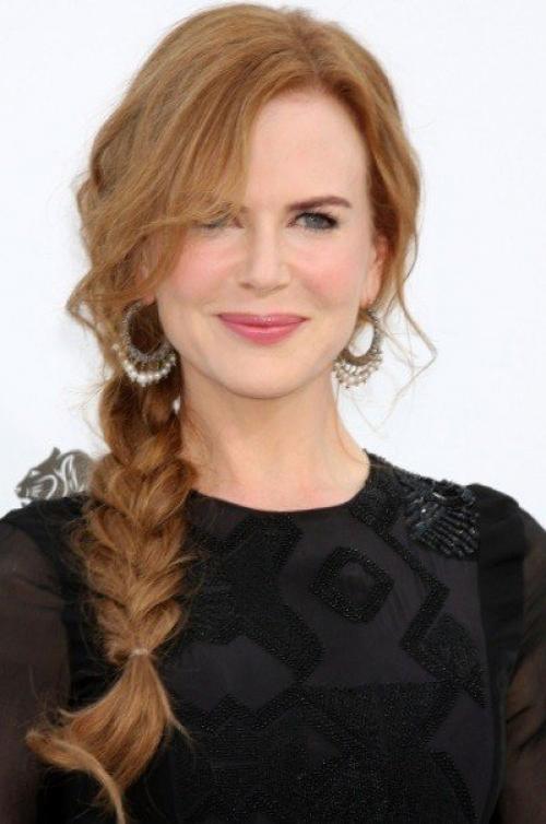 Коса с начесом. 01