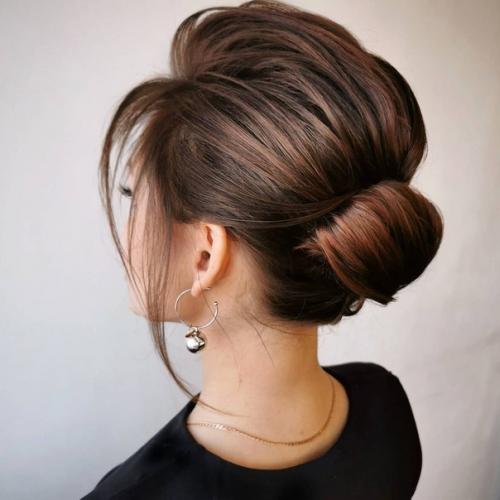 Варианты причёски на длину до плеч. 04