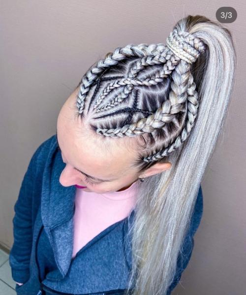 Нужна модель, для отработки навыков в таких прическах (фото взято из интернета. 02