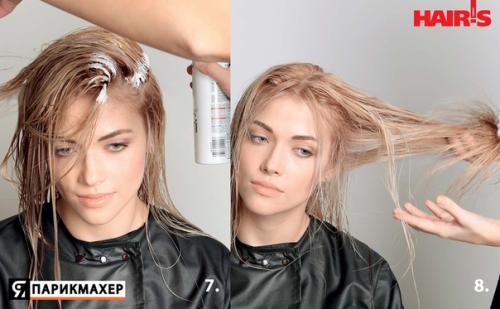 Схема@Gazetap. Окрашивание L'Oreal Professionnel. 04 Схема@Gazetap. Окрашивание L'Oreal Professionnel. 04
