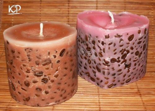 Как сделать двухслойную кофейную свечу. 08 Как сделать двухслойную кофейную свечу. 08