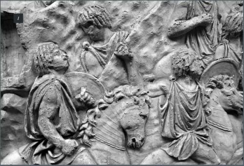 Армия искусство.  Статуэтка мавританского всадника с храмовой горы в Иерусалиме. 02