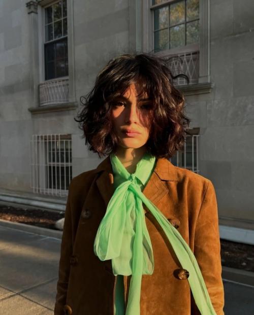 Трендовая стрижка этого лета - небрежный боб. 03