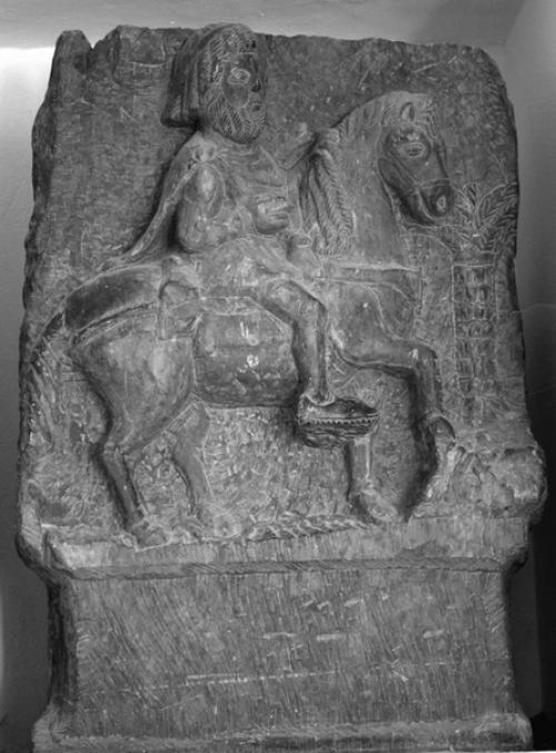 Армия искусство.  Статуэтка мавританского всадника с храмовой горы в Иерусалиме. 03