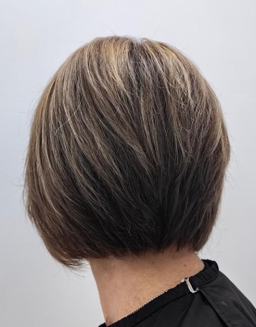 Милой Ольге окрашивание и стрижка идёт очень! 02