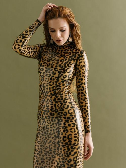 Наталья подольская модный стиль в леопардовом платье раздала. 02