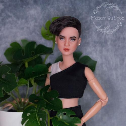 В продаже желанная новинка ооак - 2021 Barbie Looks Asian Petite Kit Doll. 06