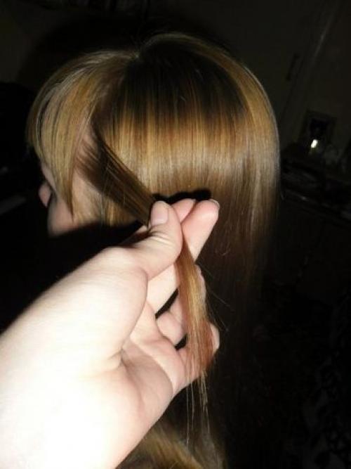 Фото - урок красивой прически с косой? 01 Фото - урок красивой прически с косой? 01