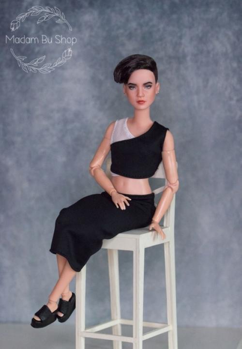 В продаже желанная новинка ооак - 2021 Barbie Looks Asian Petite Kit Doll. 05