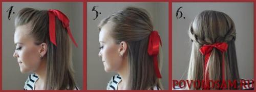 Здесь находятся 15 невероятно шикарных вариантов прически с лентами, фото которых, наглядно покажут вам, как украсить вашу шевелюру. 01 Здесь находятся 15 невероятно шикарных вариантов прически с лентами, фото которых, наглядно покажут вам, как украсить вашу шевелюру. 01