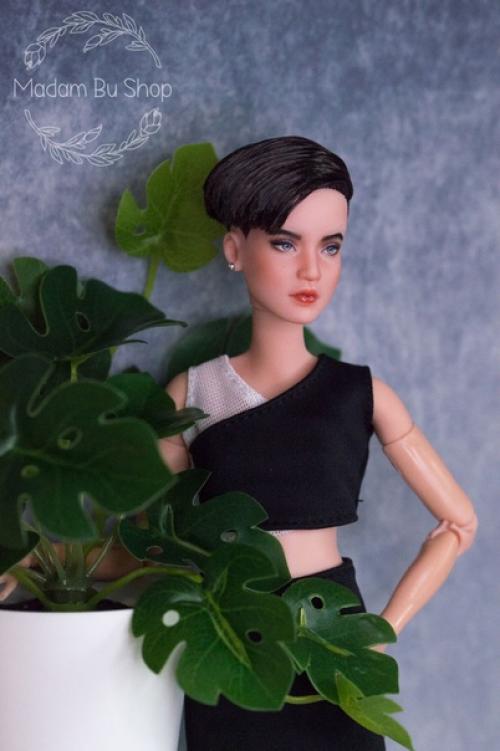 В продаже желанная новинка ооак - 2021 Barbie Looks Asian Petite Kit Doll. 07