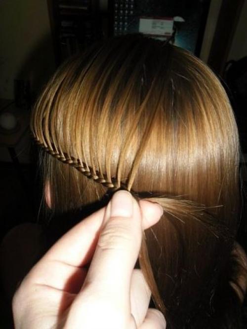 Фото - урок красивой прически с косой? 03 Фото - урок красивой прически с косой? 03