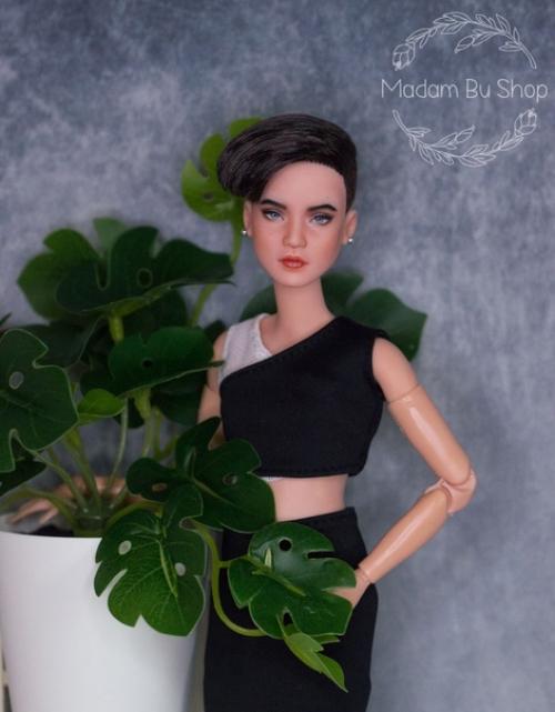 В продаже желанная новинка ооак - 2021 Barbie Looks Asian Petite Kit Doll. 02