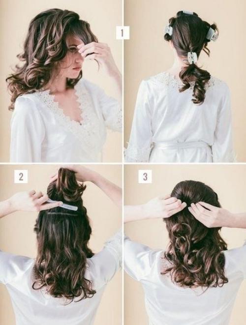 Урок создания роскошной вечерней прически! 03