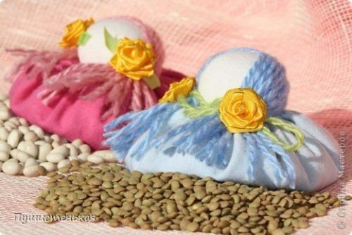 Поделки. Вальдорфская кукла - зерновушка. 01 Поделки. Вальдорфская кукла - зерновушка. 01